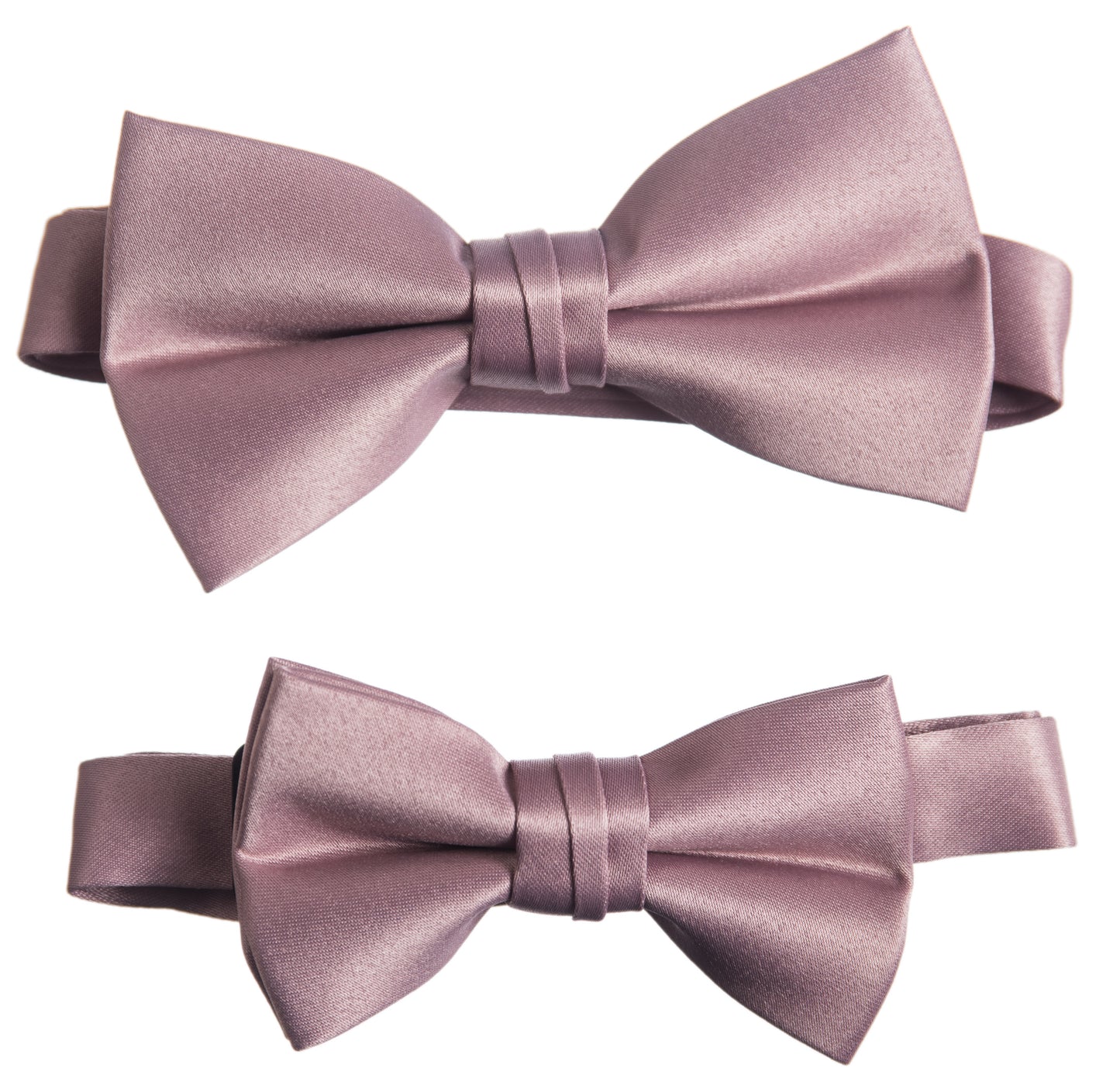 Adjustable Pre-Tied Satin Bow Tie | Men's & Boys' Sizes