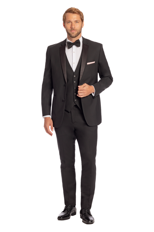 Traje ajustado Mark of Distinction, color camel, para bodas y bailes de graduación, opciones de tres piezas