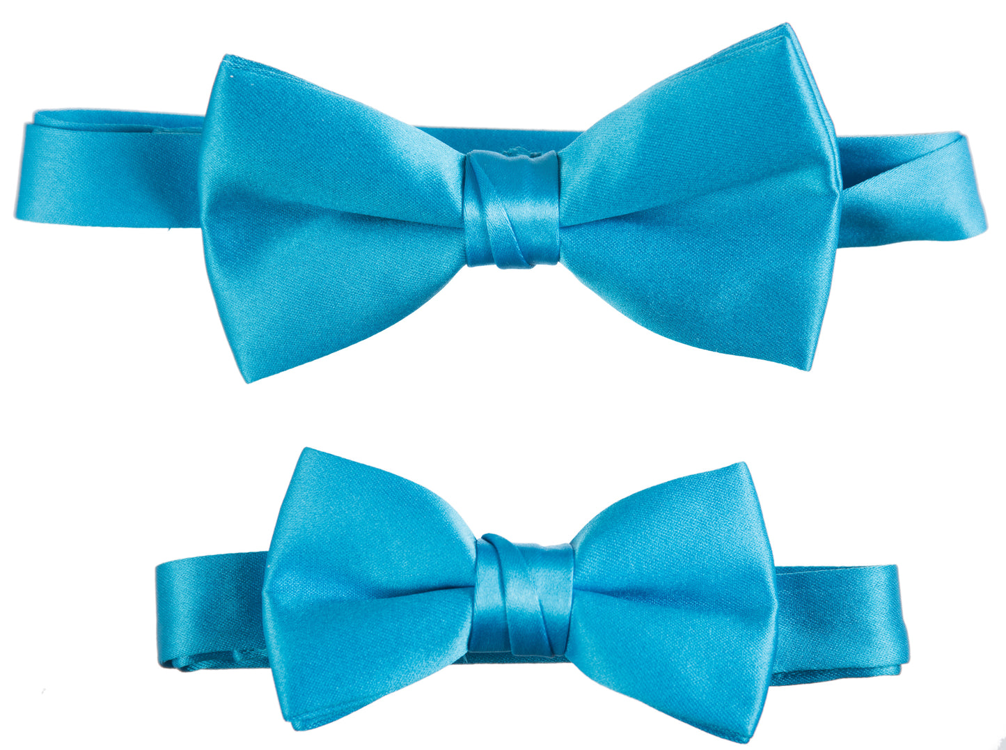 Adjustable Pre-Tied Satin Bow Tie | Men's & Boys' Sizes