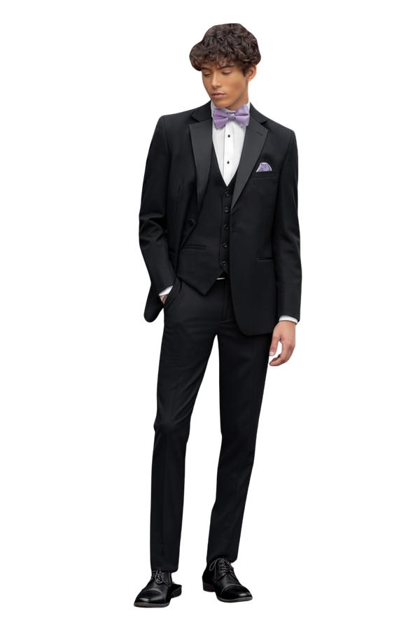 Traje ajustado Mark of Distinction, color camel, para bodas y bailes de graduación, opciones de tres piezas