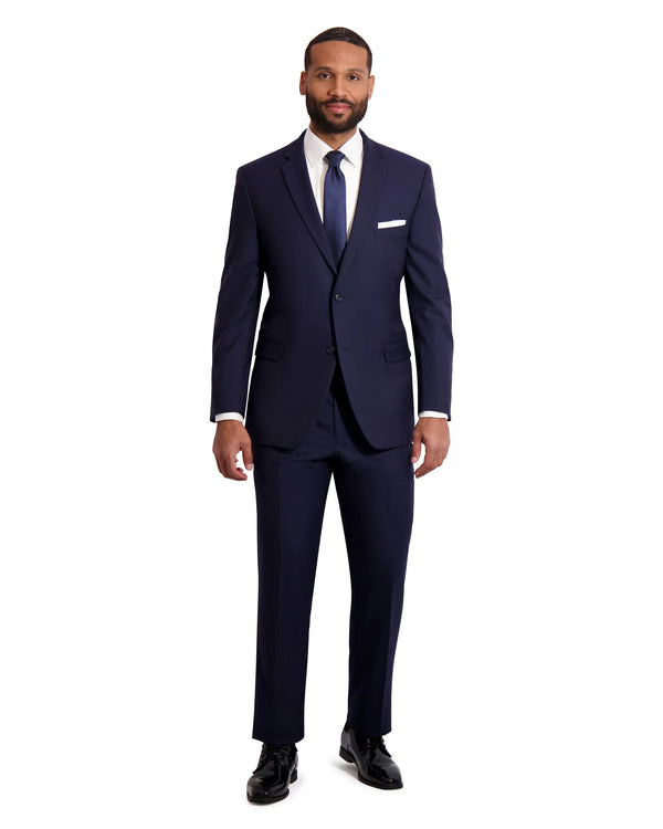 Traje ajustado Mark of Distinction, color camel, para bodas y bailes de graduación, opciones de tres piezas