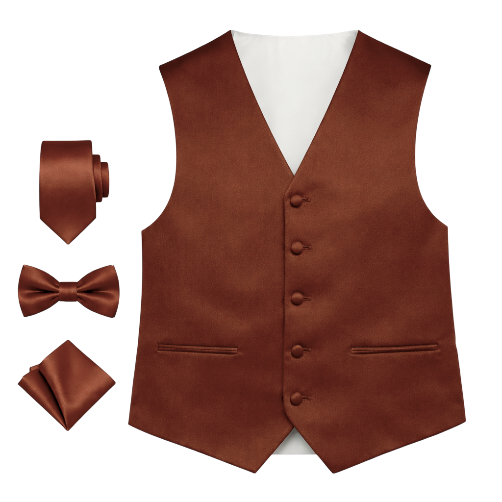 Men’s Solid Color Vest Set – 40+ Colors
