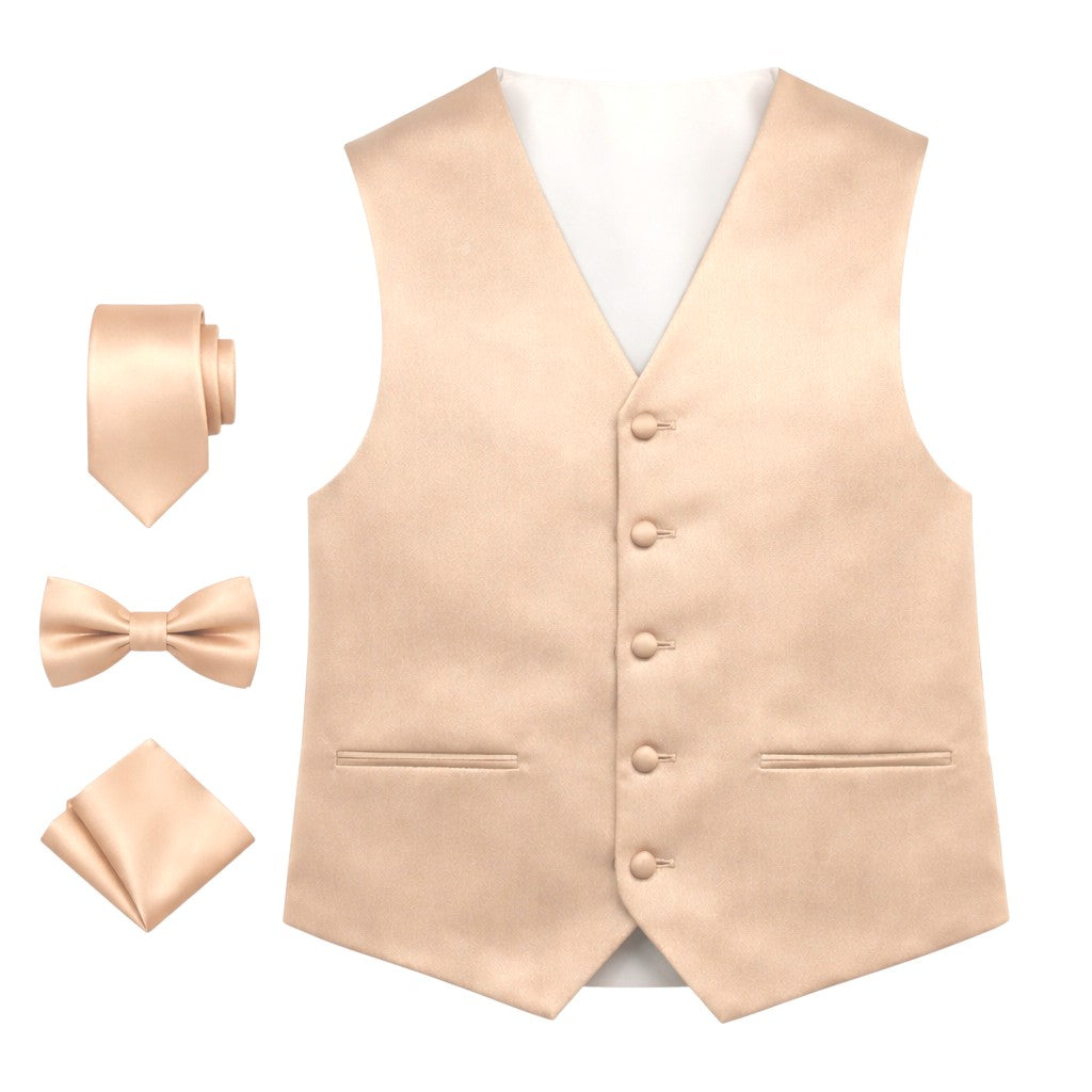 Men’s Solid Color Vest Set – 40+ Colors