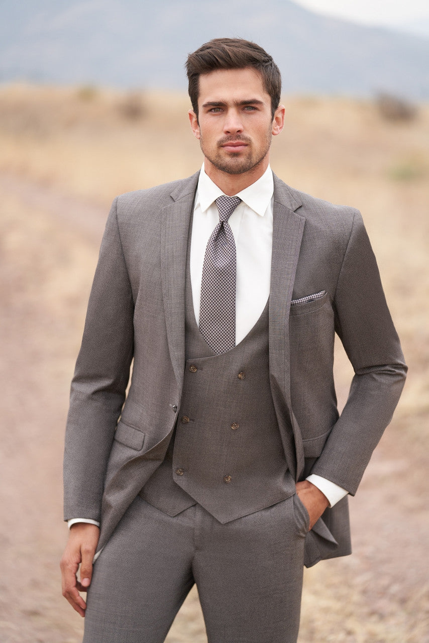 "The Brunswick" Men's Slim Fit Cafe 3 Piece Suit