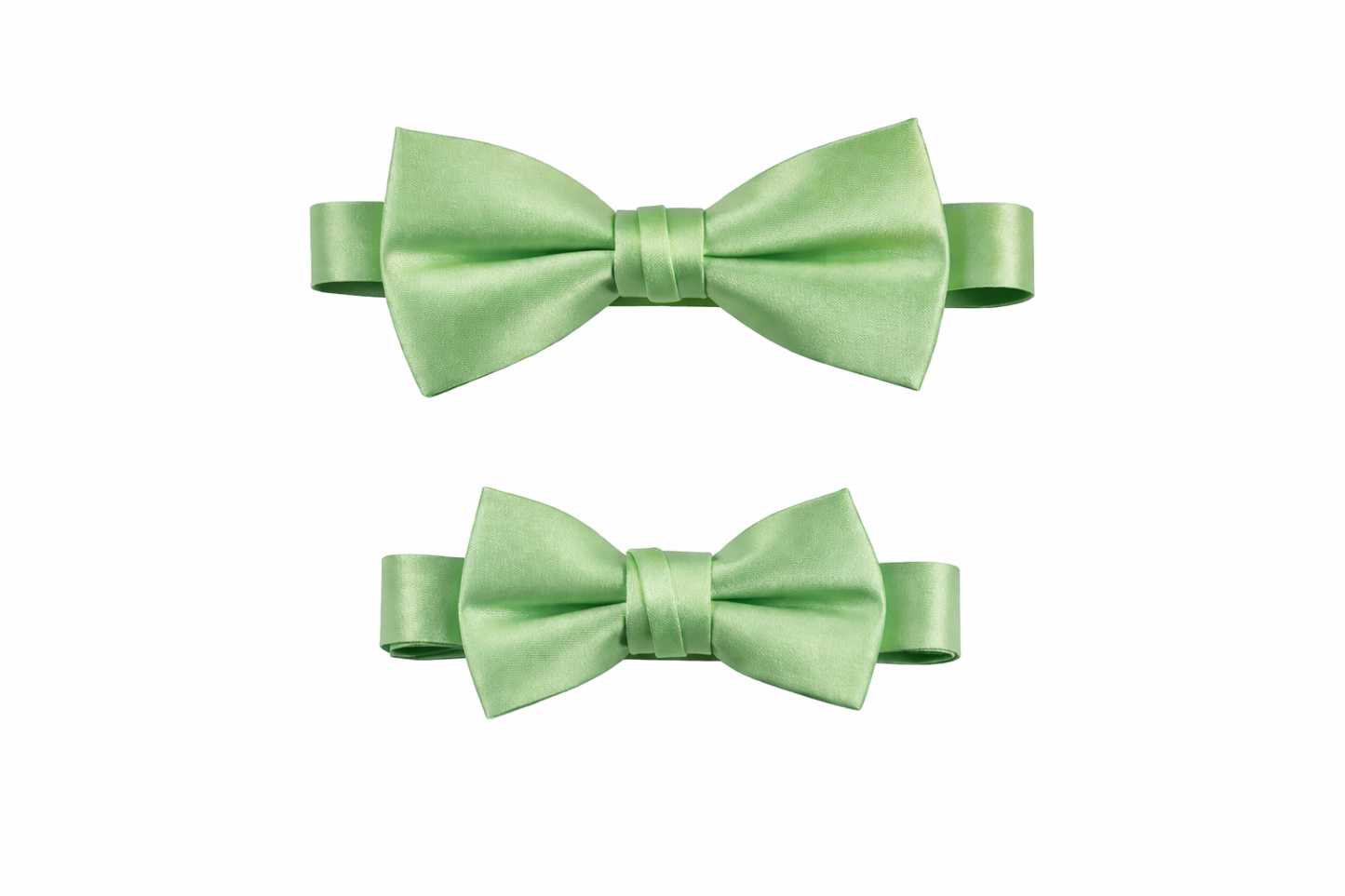 Adjustable Pre-Tied Satin Bow Tie | Men's & Boys' Sizes