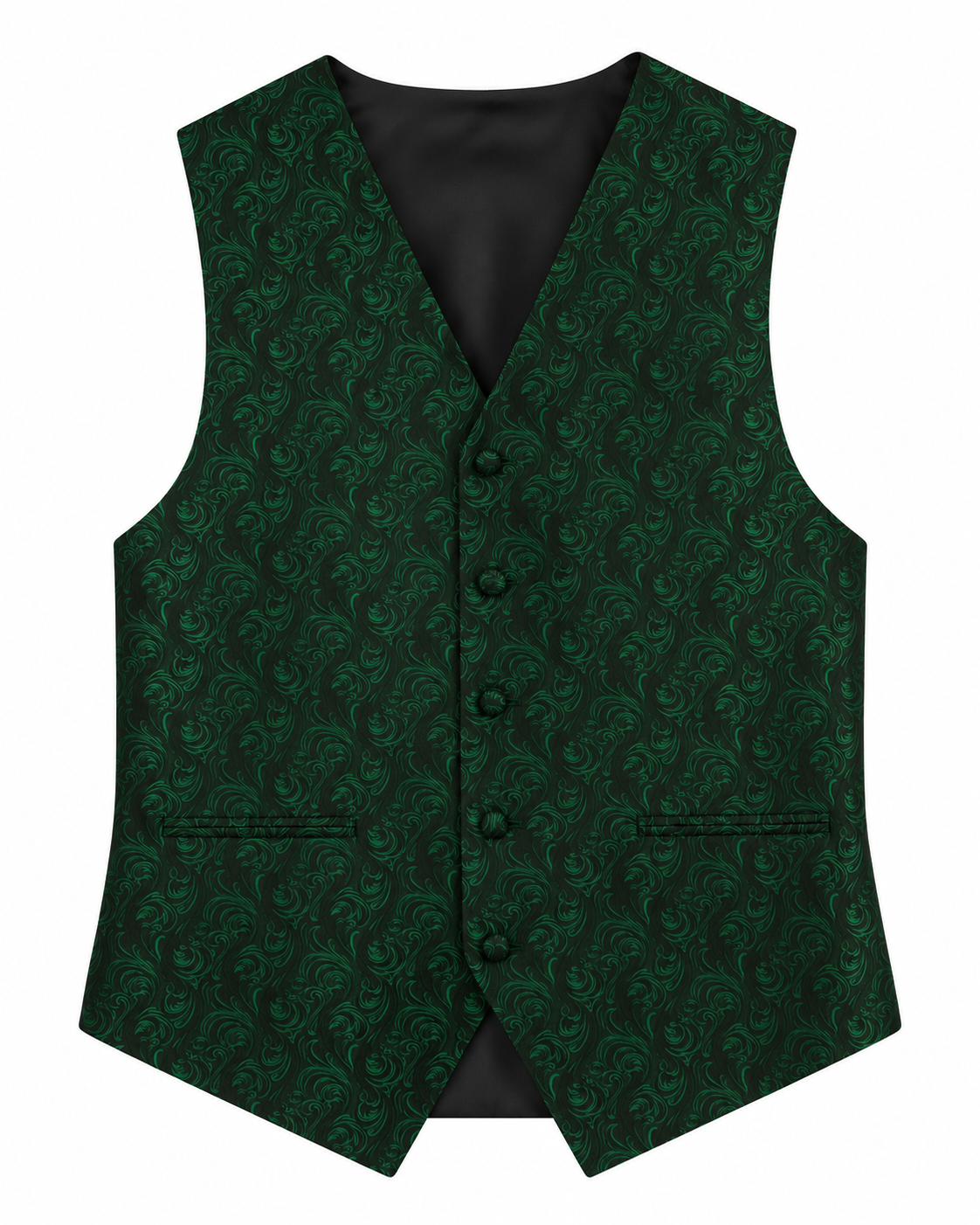 Imperial Emerald men's vest set vest-only product view on white