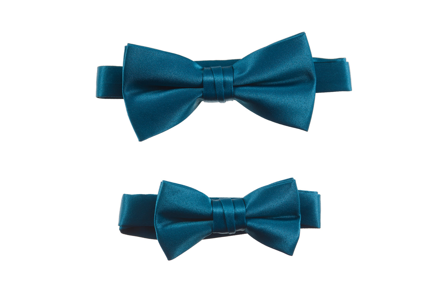 Adjustable Pre-Tied Satin Bow Tie | Men's & Boys' Sizes