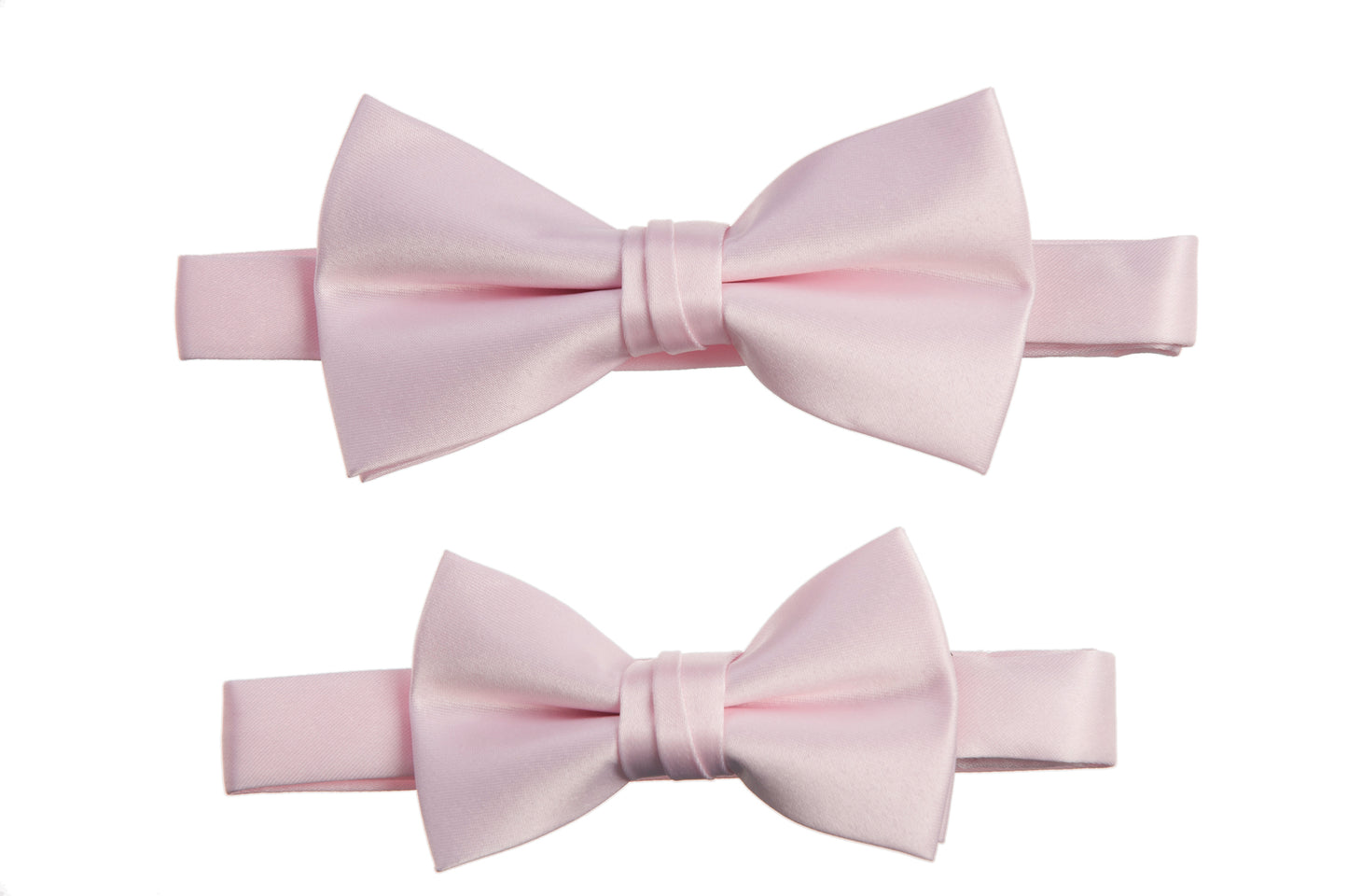 Adjustable Pre-Tied Satin Bow Tie | Men's & Boys' Sizes