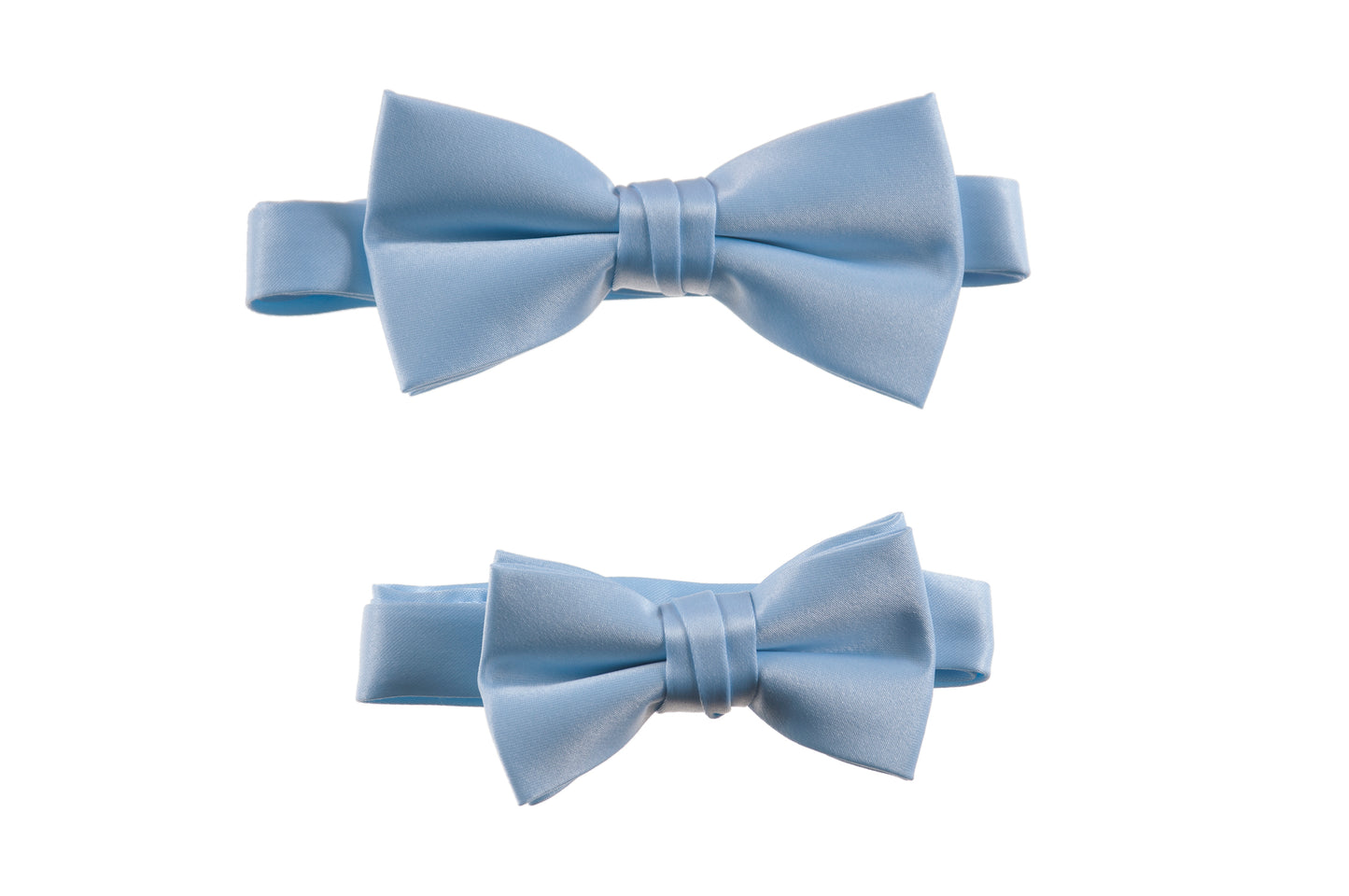 Adjustable Pre-Tied Satin Bow Tie | Men's & Boys' Sizes
