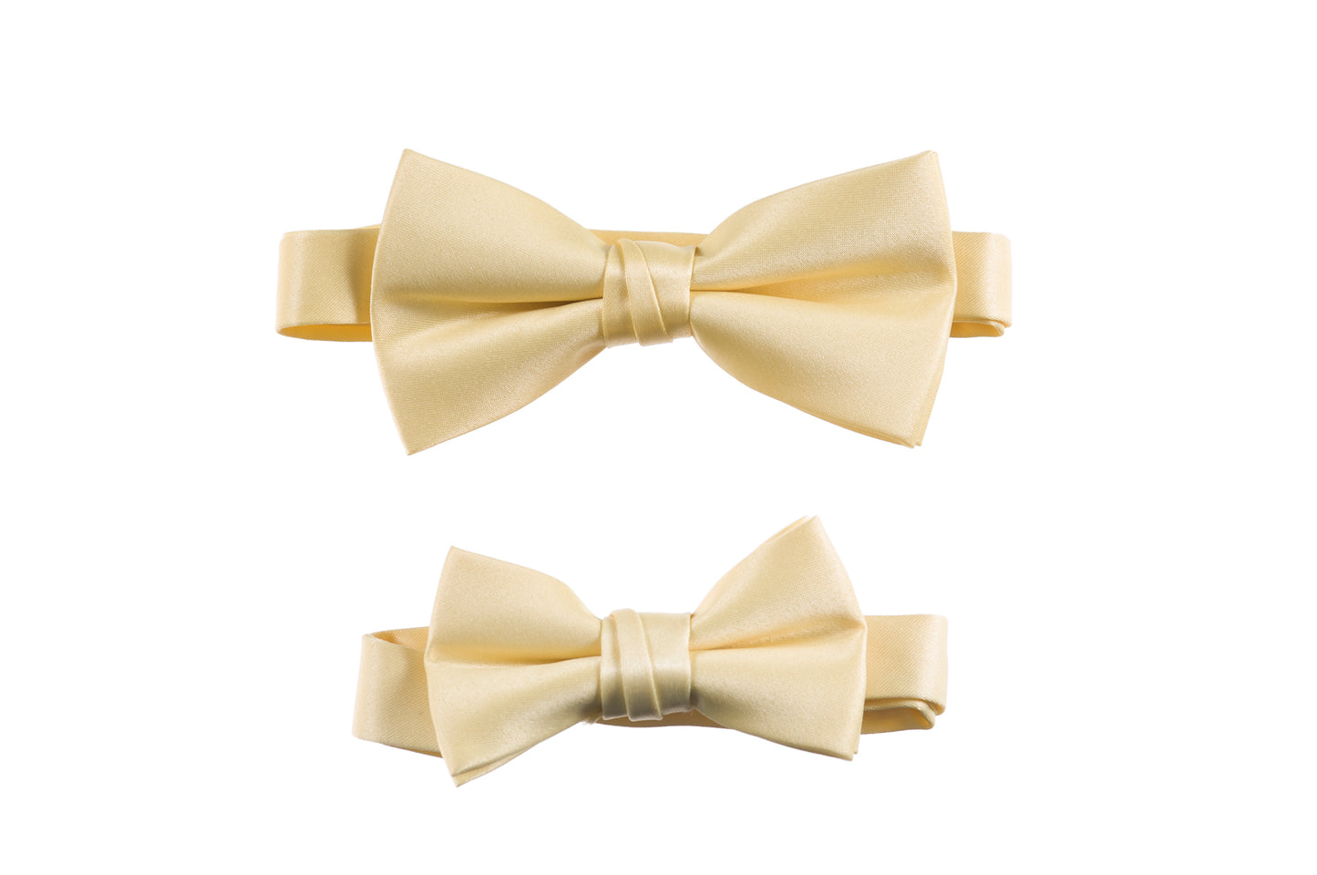 Adjustable Pre-Tied Satin Bow Tie | Men's & Boys' Sizes