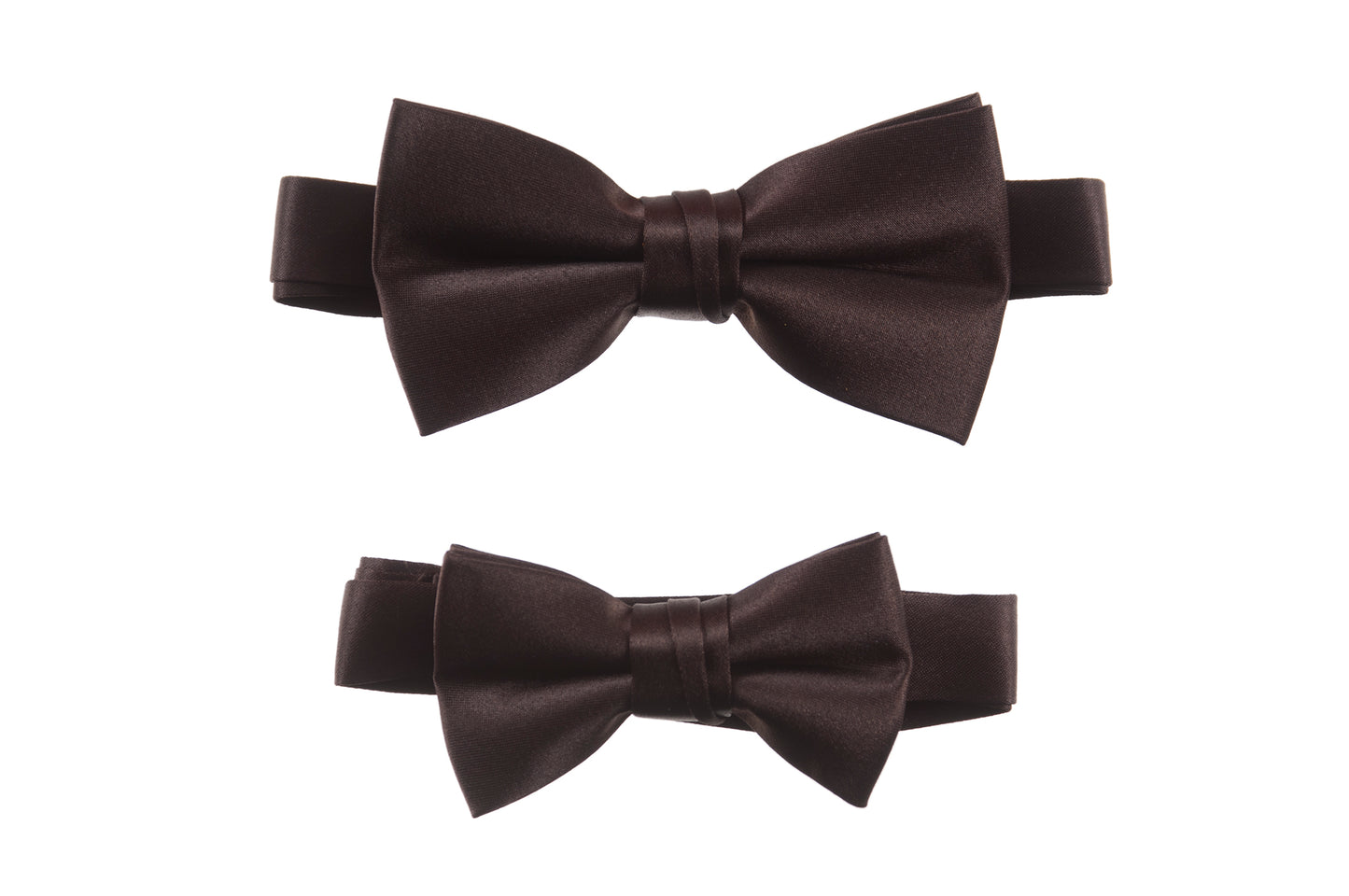 Adjustable Pre-Tied Satin Bow Tie | Men's & Boys' Sizes
