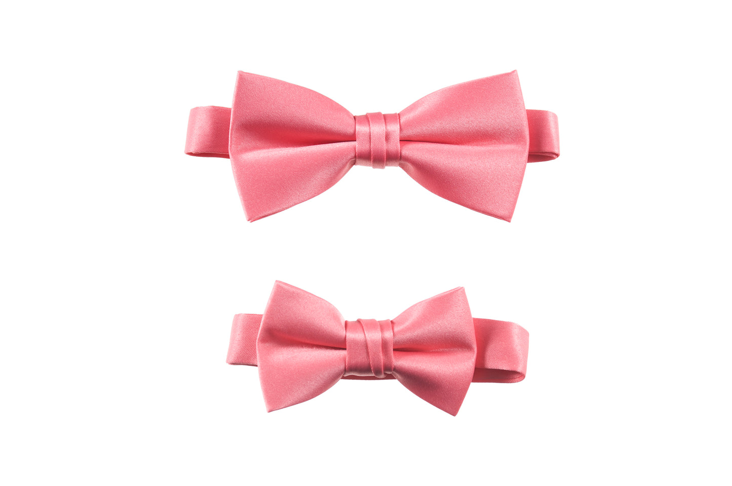 Adjustable Pre-Tied Satin Bow Tie | Men's & Boys' Sizes