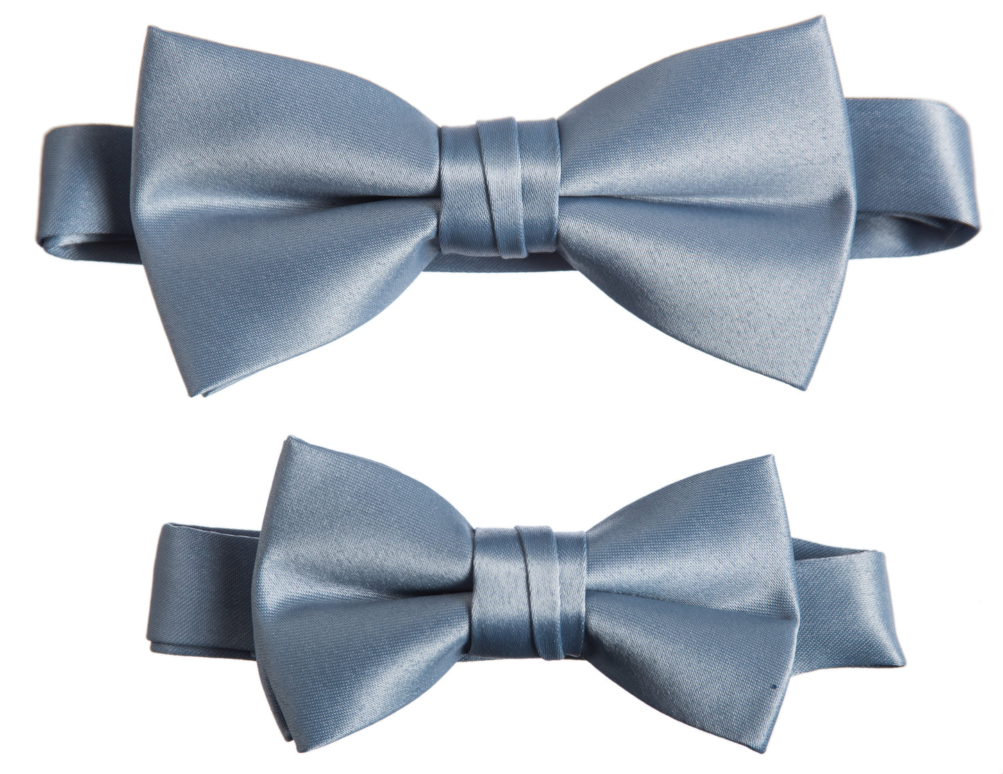 Adjustable Pre-Tied Satin Bow Tie | Men's & Boys' Sizes