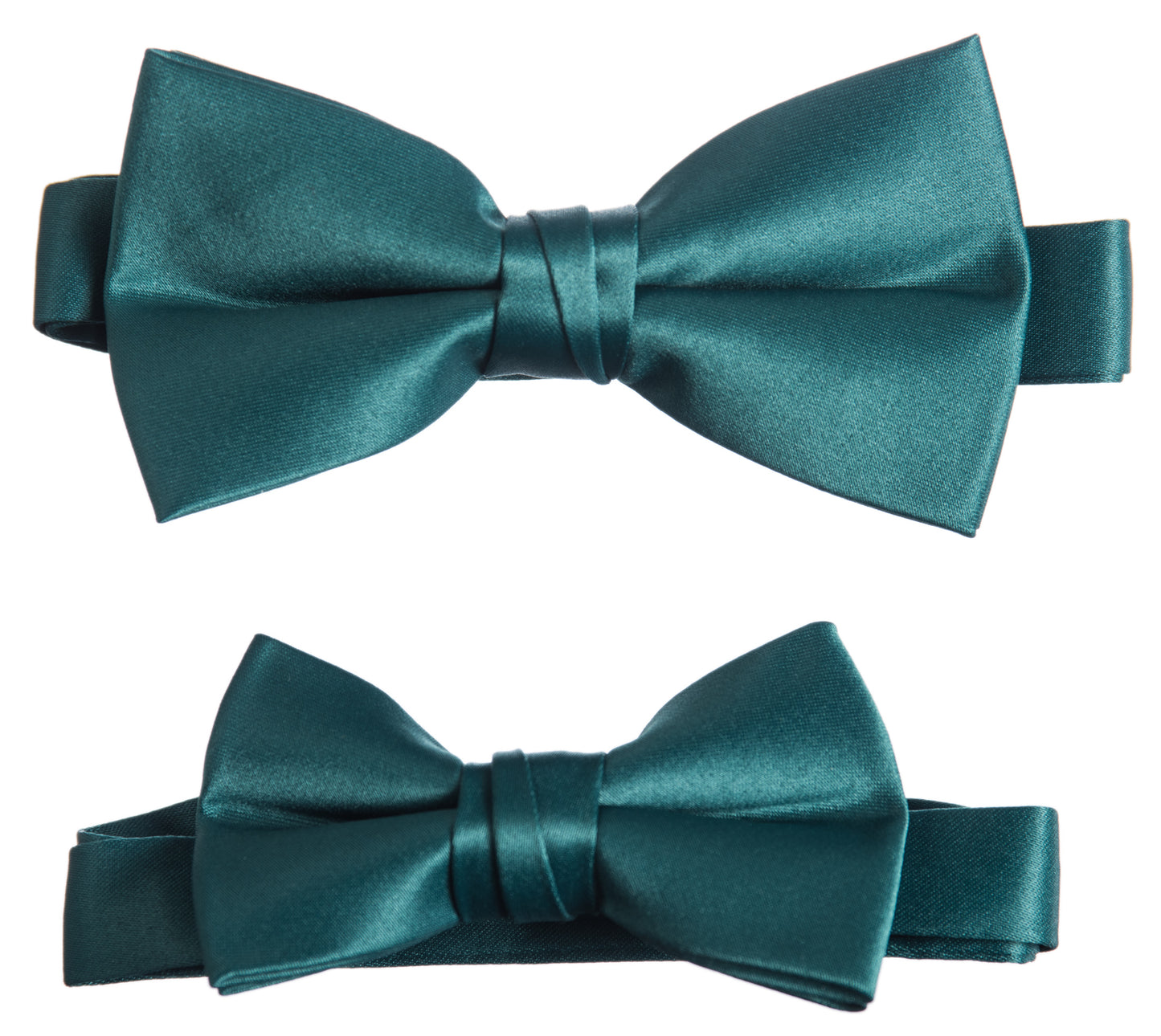 Adjustable Pre-Tied Satin Bow Tie | Men's & Boys' Sizes