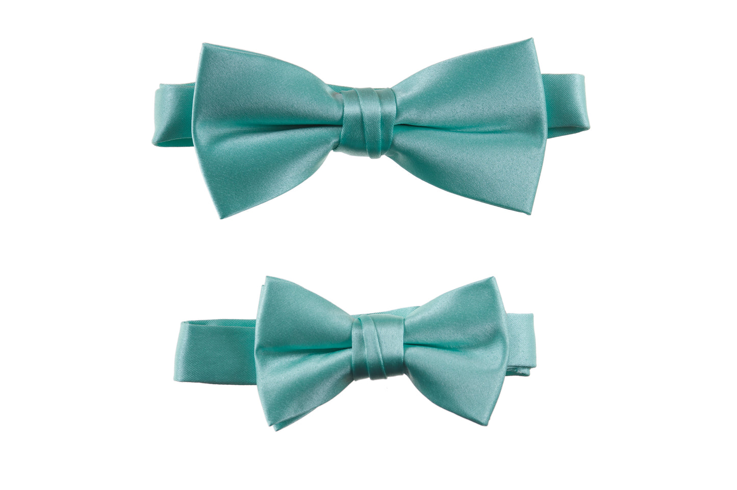 Adjustable Pre-Tied Satin Bow Tie | Men's & Boys' Sizes