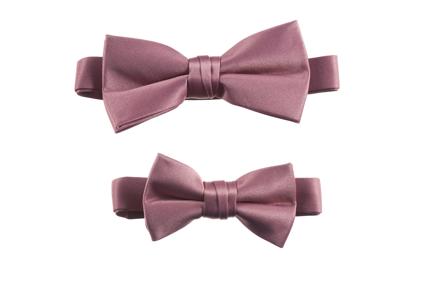 Adjustable Pre-Tied Satin Bow Tie | Men's & Boys' Sizes
