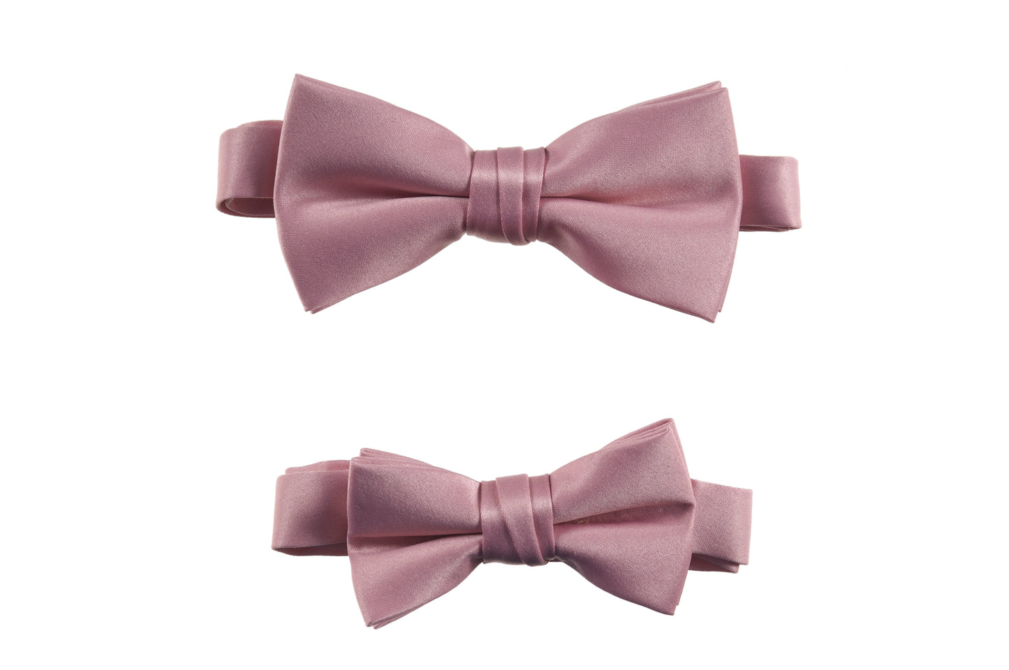 Adjustable Pre-Tied Satin Bow Tie | Men's & Boys' Sizes