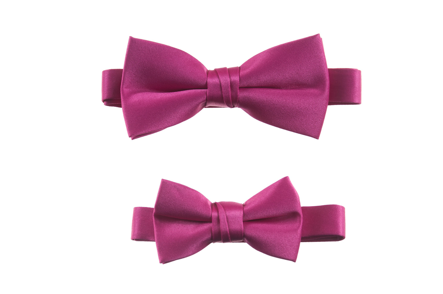 Adjustable Pre-Tied Satin Bow Tie | Men's & Boys' Sizes