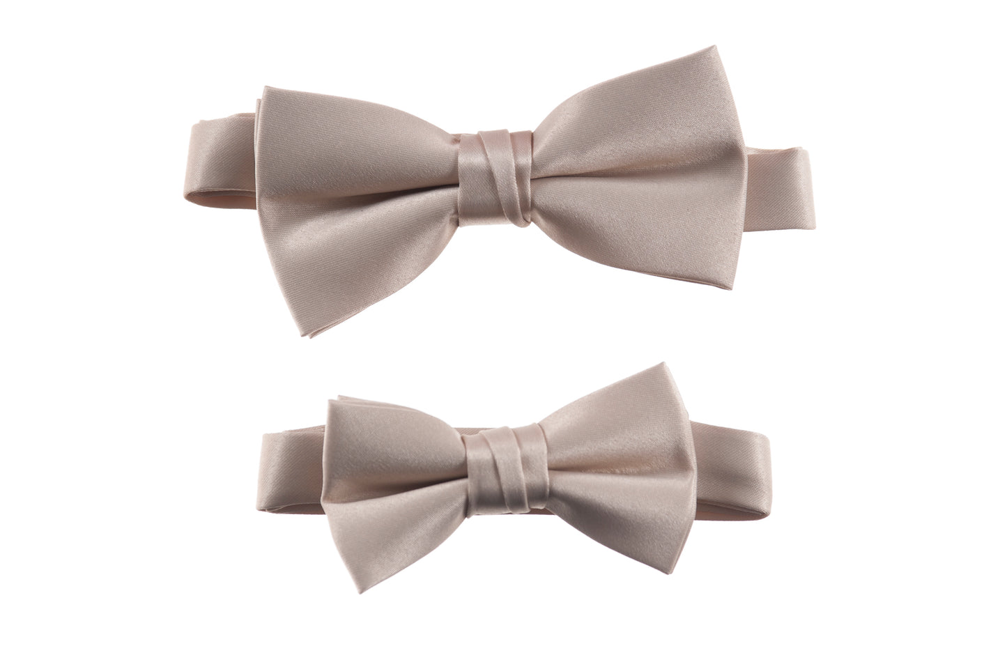 Adjustable Pre-Tied Satin Bow Tie | Men's & Boys' Sizes
