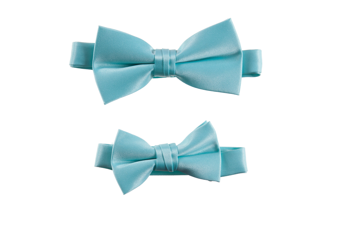 Adjustable Pre-Tied Satin Bow Tie | Men's & Boys' Sizes