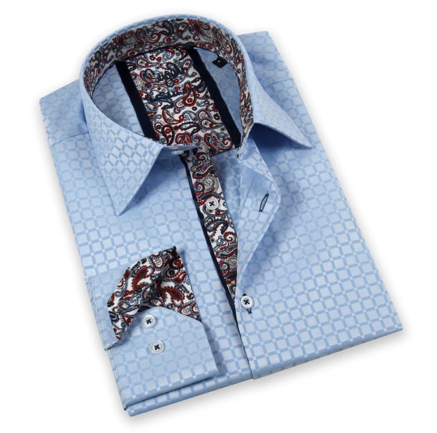 mens funky dress shirts Au Noir Shirt Fabrizio Black