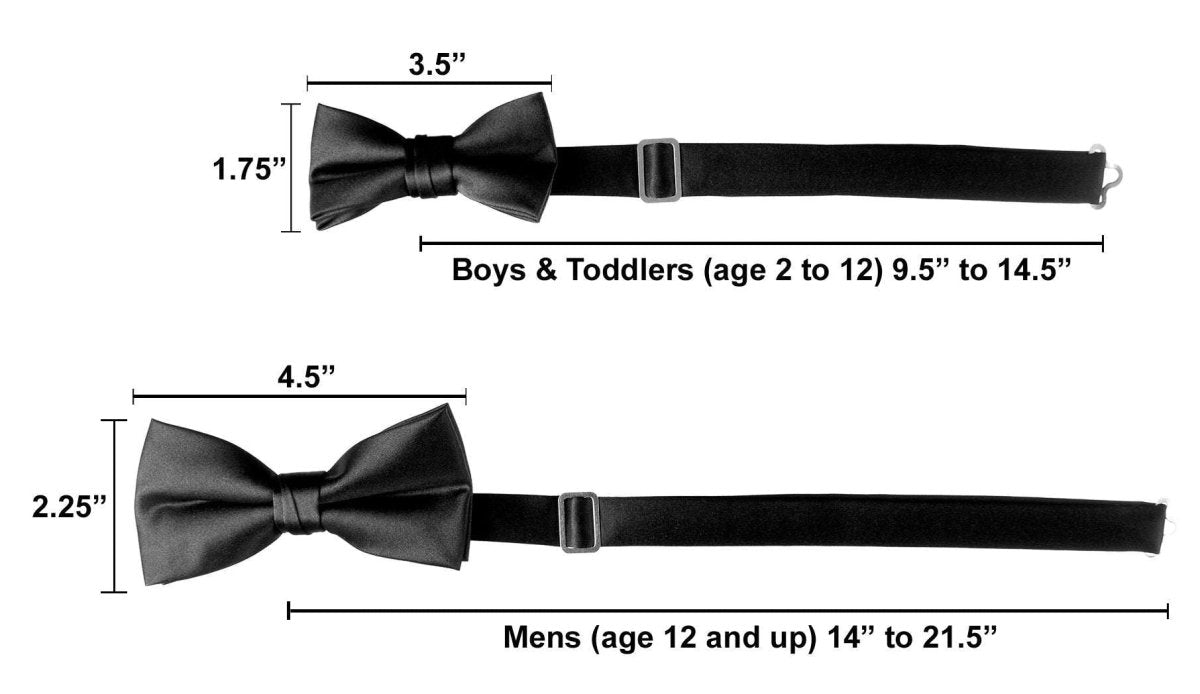 Selftie Bow Tie and Pocket Square Handkerchief Set - Tuxgear