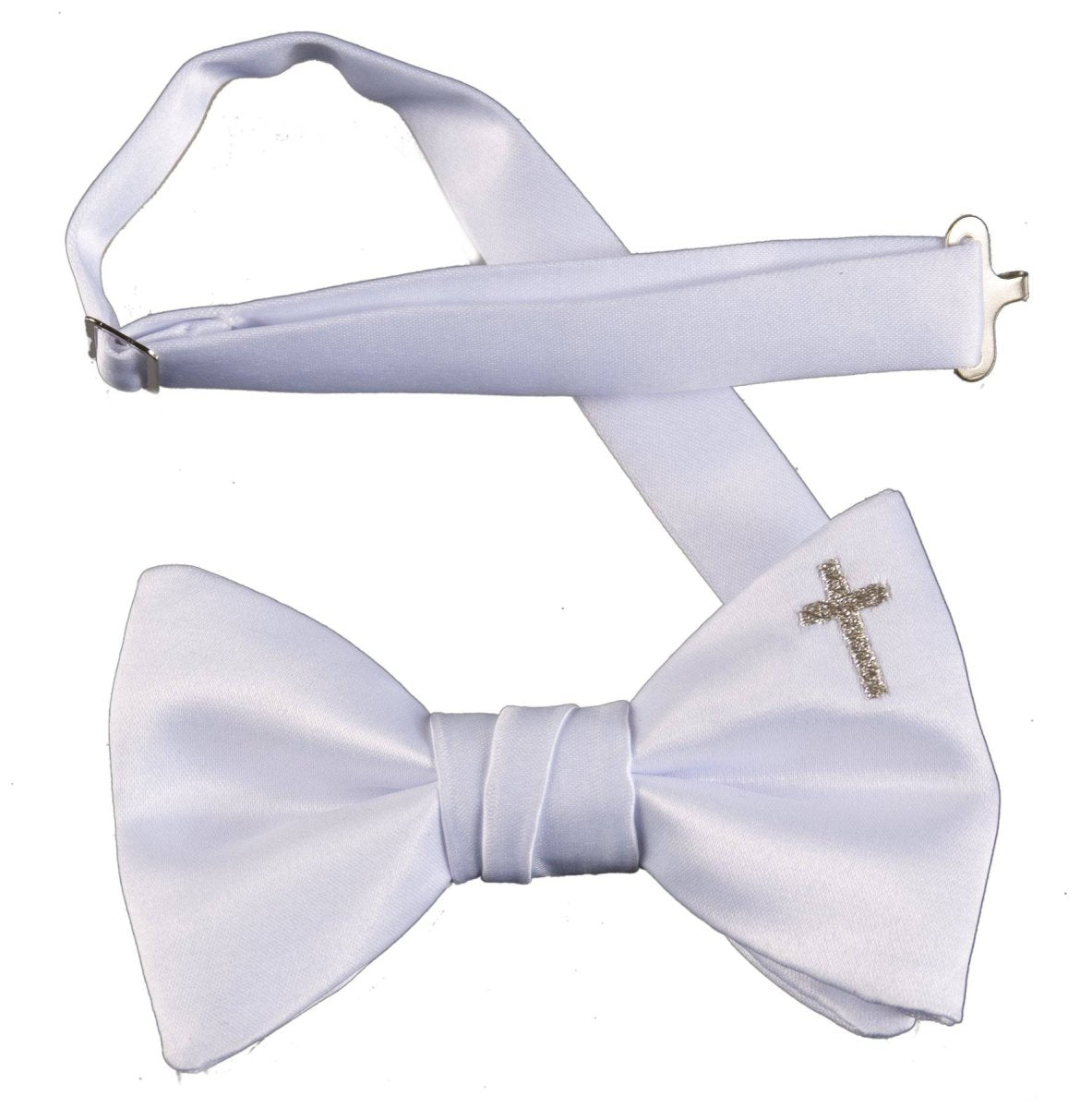 Adjustable Religious Cross Bow Tie for Boys | First Holy Communion - Tuxgear