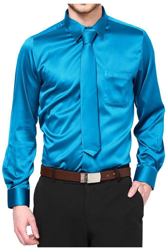 dresses for women formal short Boys Satin Long Sleeve Dress Shirt | Formal Dance Attire