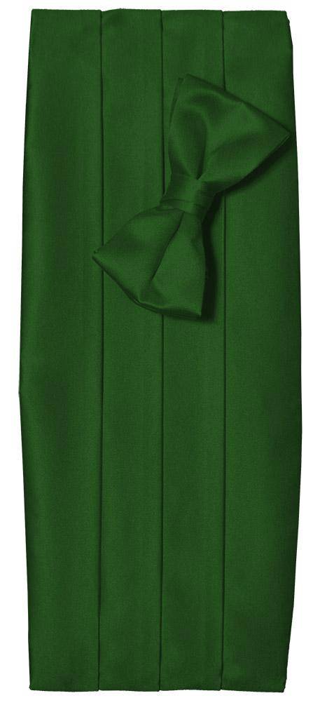 Deluxe Satin Cummerbund & Bow Tie Set – Multiple Colors, Boys & Mens Sizes - Tuxgear