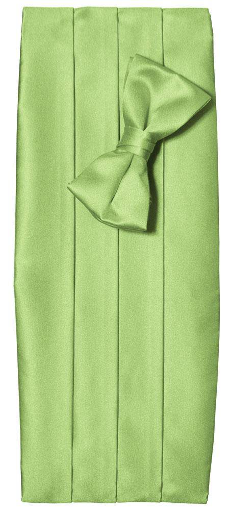 Deluxe Satin Cummerbund & Bow Tie Set – Multiple Colors, Boys & Mens Sizes - Tuxgear