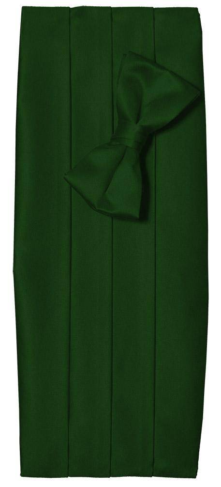 Deluxe Satin Cummerbund & Bow Tie Set – Multiple Colors, Boys & Mens Sizes - Tuxgear