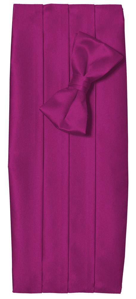 Deluxe Satin Cummerbund & Bow Tie Set – Multiple Colors, Boys & Mens Sizes - Tuxgear