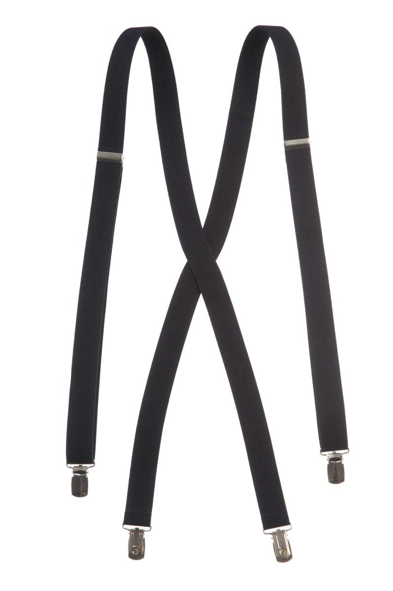 Neck Tie and Adjustable Stretch Suspender Set - Tuxgear