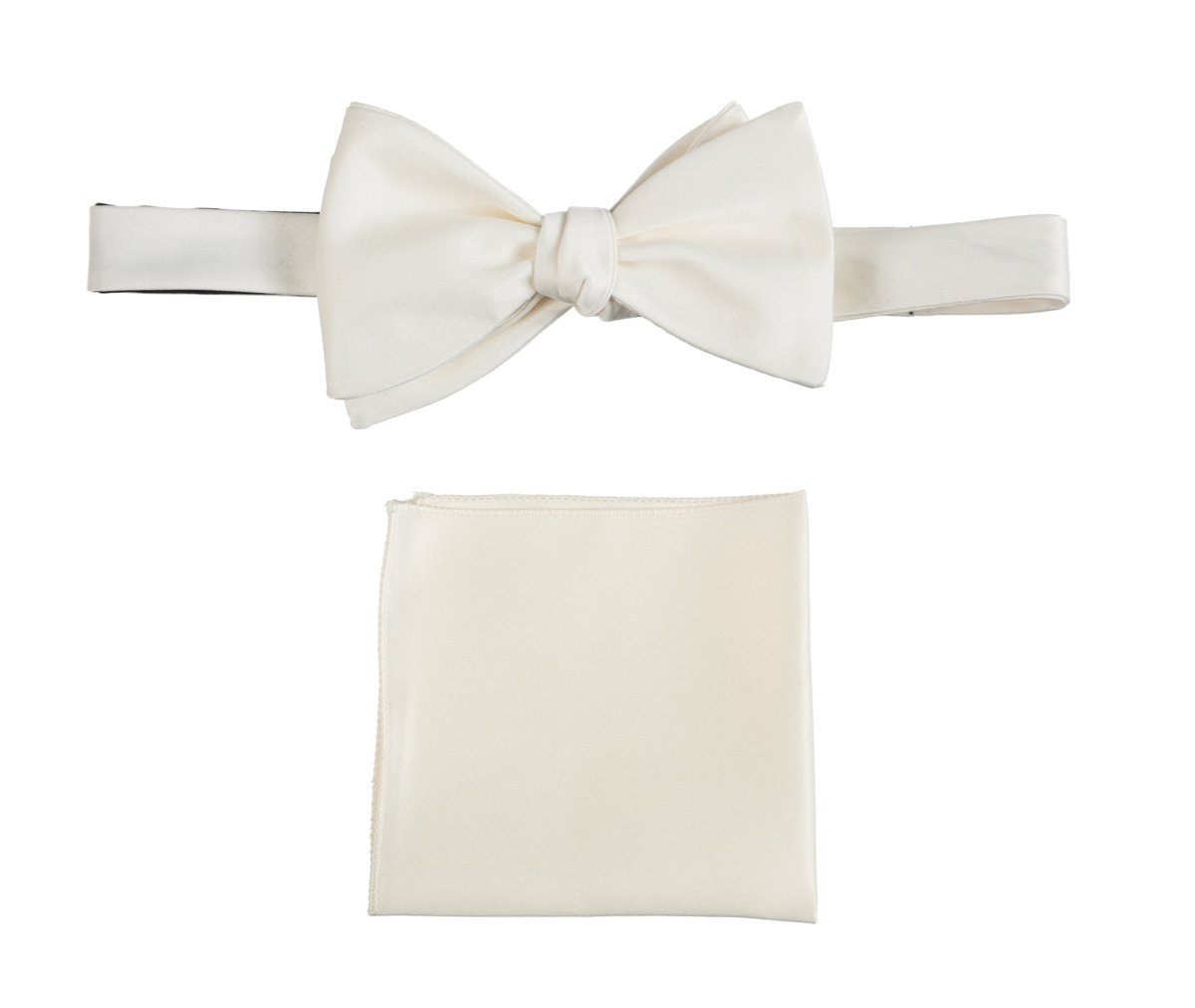 Selftie Bow Tie and Pocket Square Handkerchief Set - Tuxgear