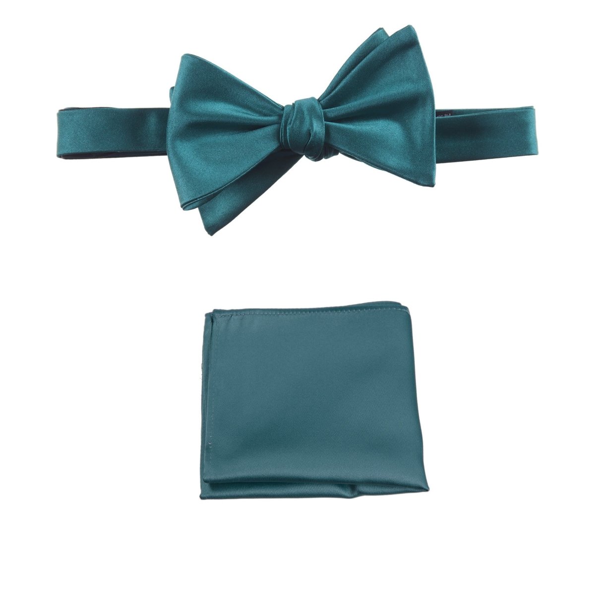 Selftie Bow Tie and Pocket Square Handkerchief Set - Tuxgear