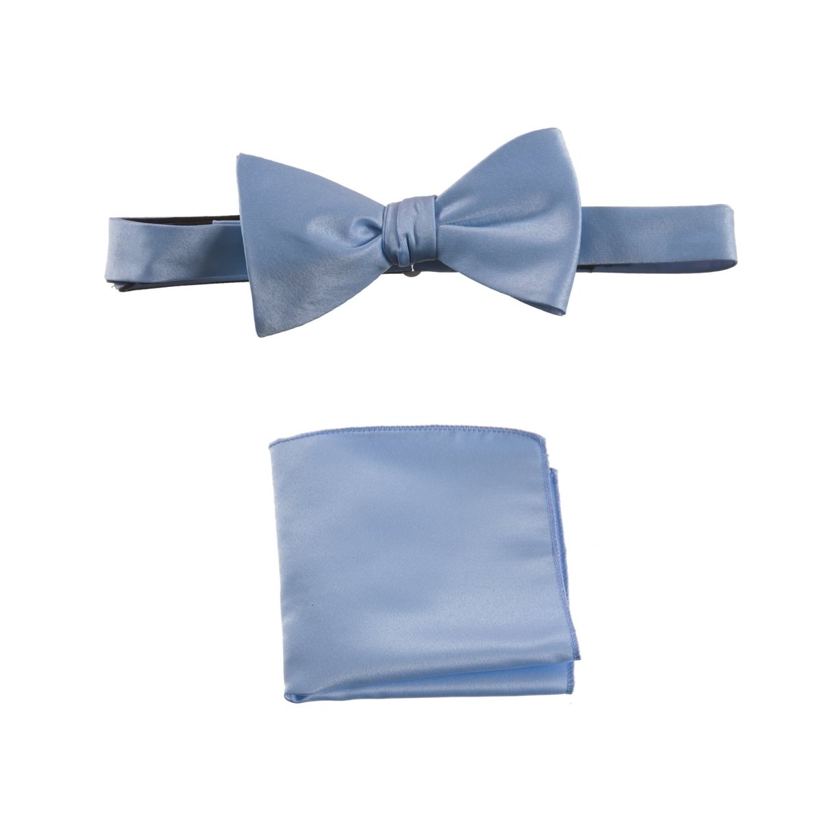 Selftie Bow Tie and Pocket Square Handkerchief Set - Tuxgear