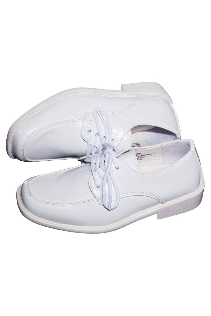 boys white dress shoes Cheer White/Ecru 7 these boys shoes are not only splash La Nuova California La Nuova